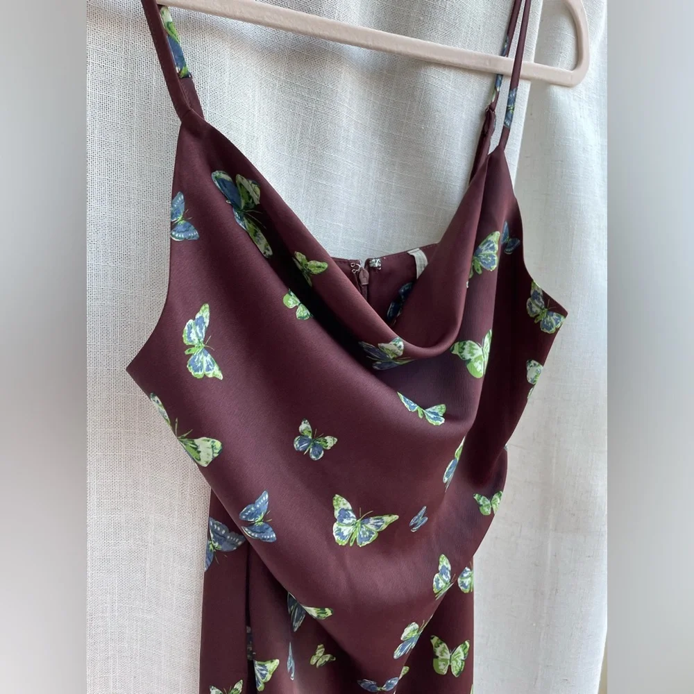 3 for $15 🦋 Satin Slip Dress Urban Outfitters Spring NWT - Picture 2 of 14
